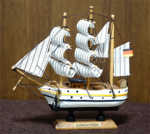 ミニ帆船Gorchfockゴルヒフォック
