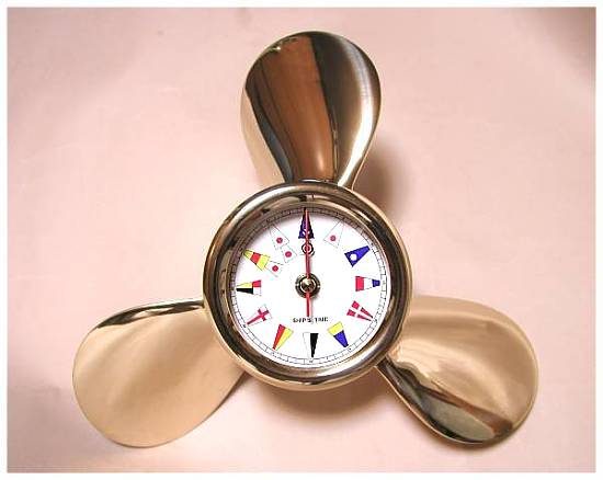 プロペラ時計（スクリュー時計）