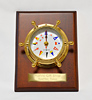 ミニ舵輪時計　（国際信号旗）