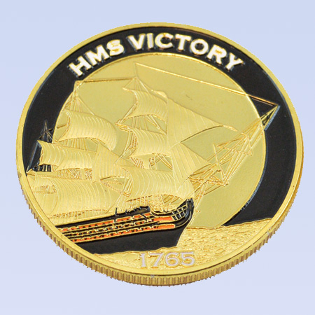 HMSビクトリーコインマグネット 拡大画像