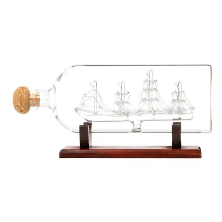 ship in a bottle decanter
