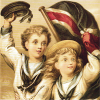 NƏZ[[@HMS VictoryƏꂽ̃LbvUĂ܂